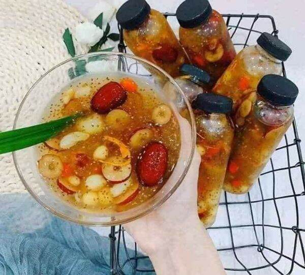 Chè dưỡng nhan [tặng tuyết yến trong mỗi set]combo 10set 500gr 15vị nấu 4lit