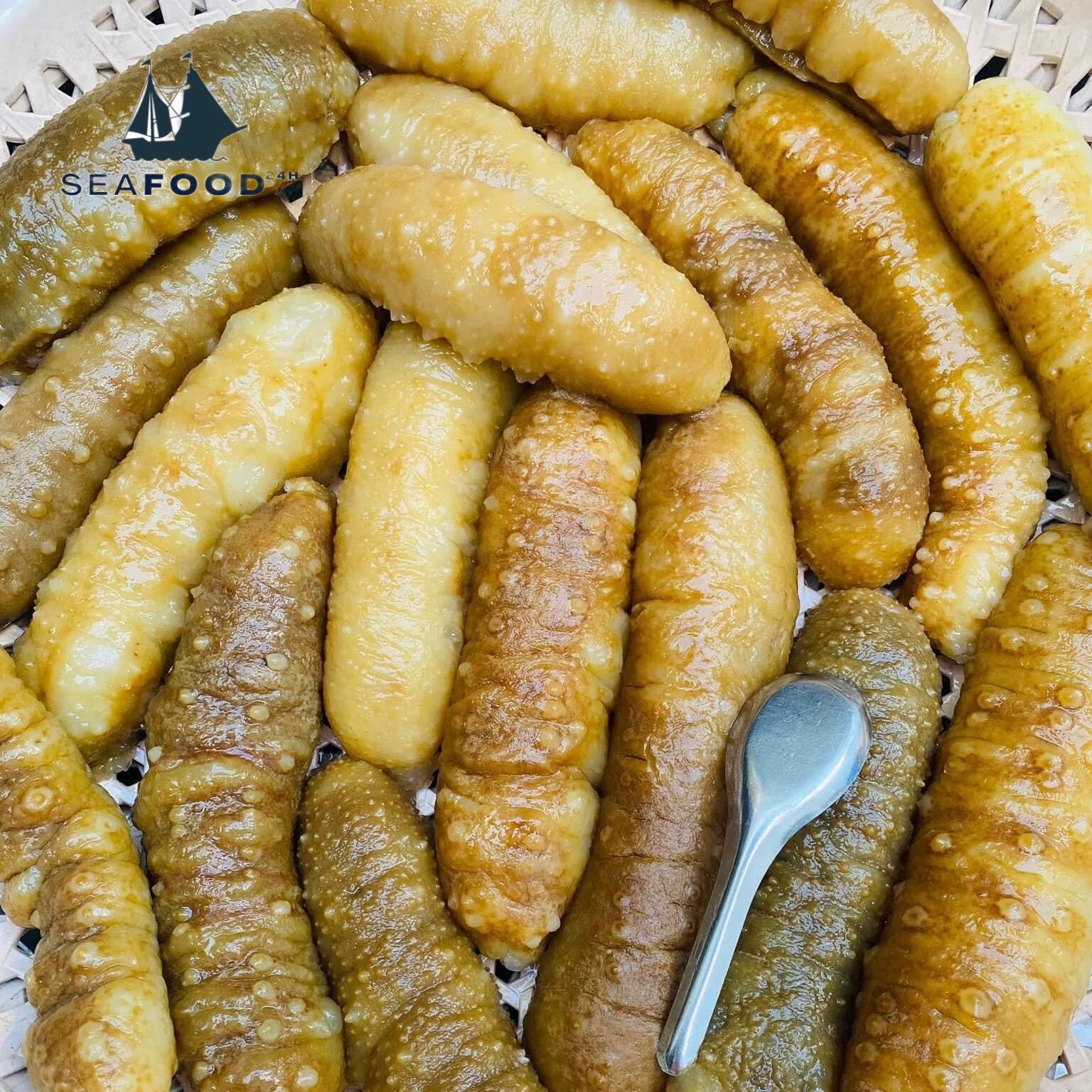 500g Hải Sâm Gai Vàng Size 4-8 con kg. Đã làm sạch, loại cao cấp