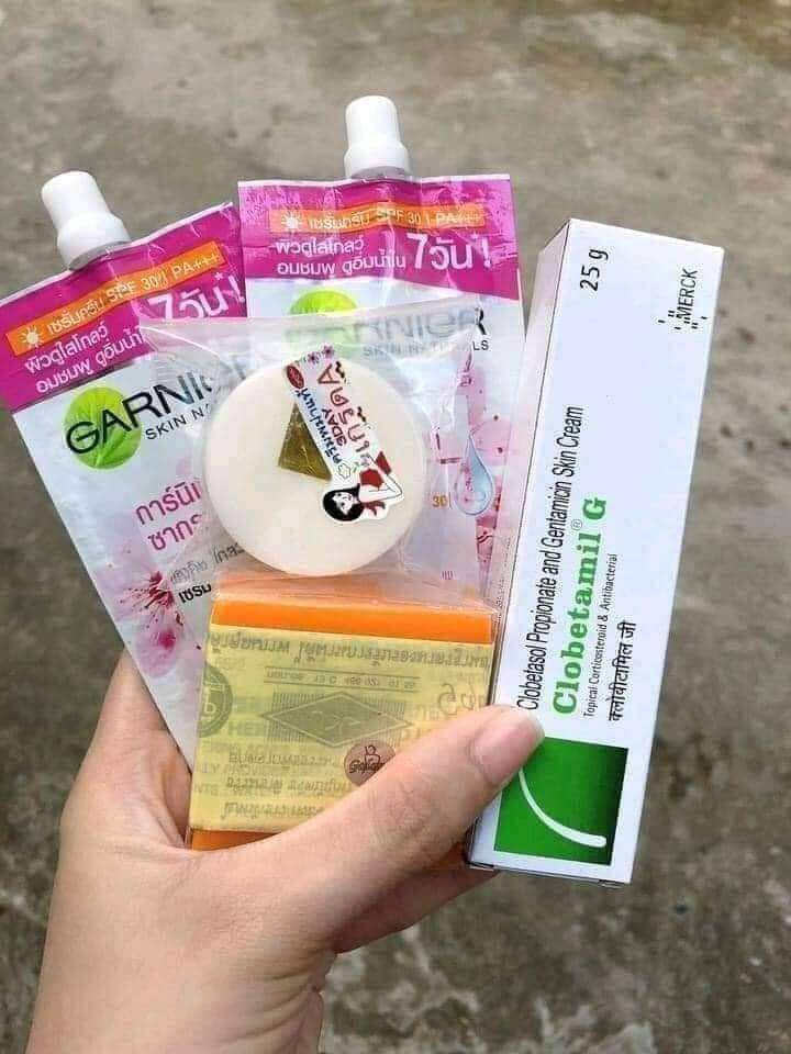Set Kem Nám Thái Dạng Túi