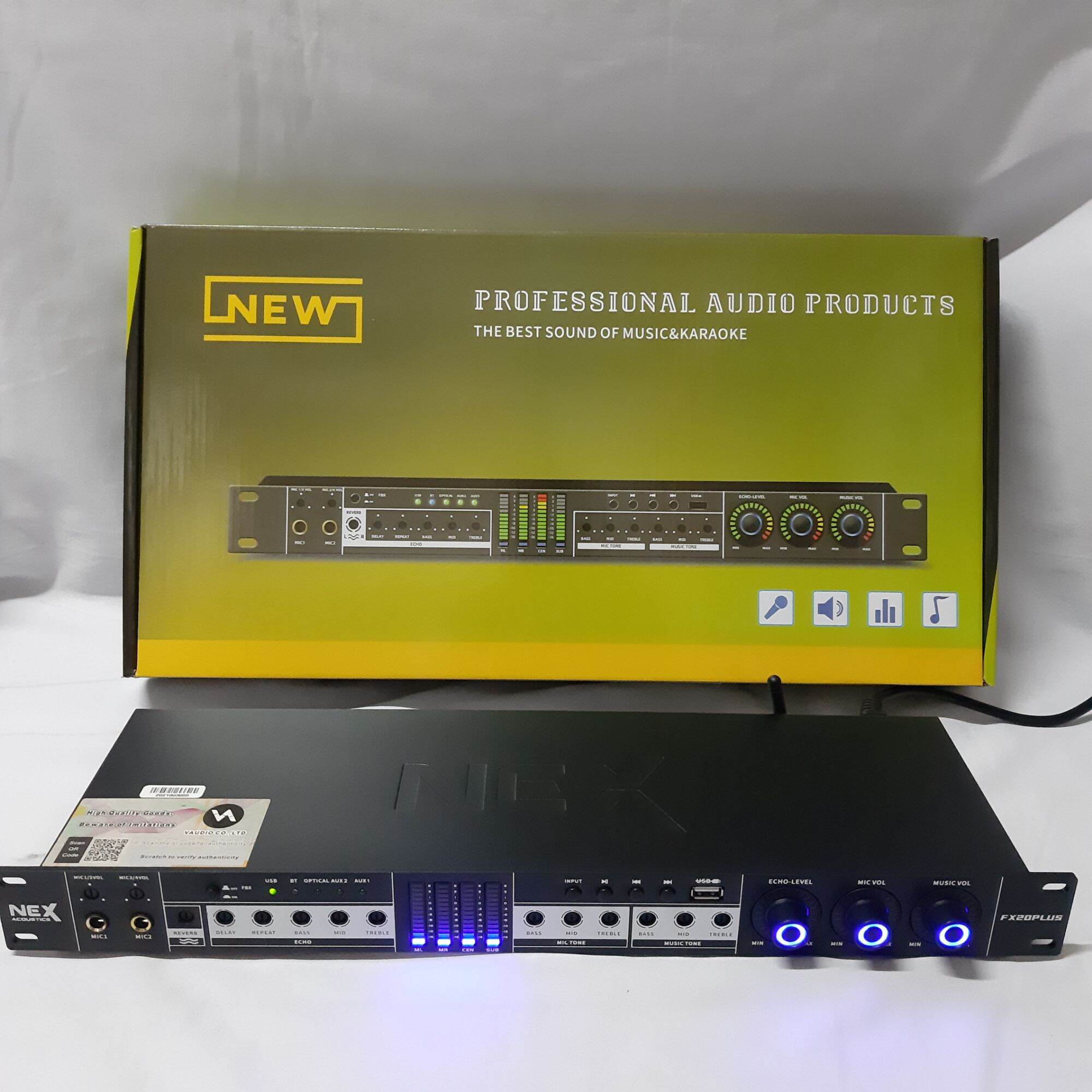 Vang cơ nex audio chuyên nghiệp. kết nối bluetooth, reverb.