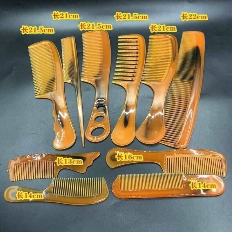 sét 10 chiếc lược vân đá