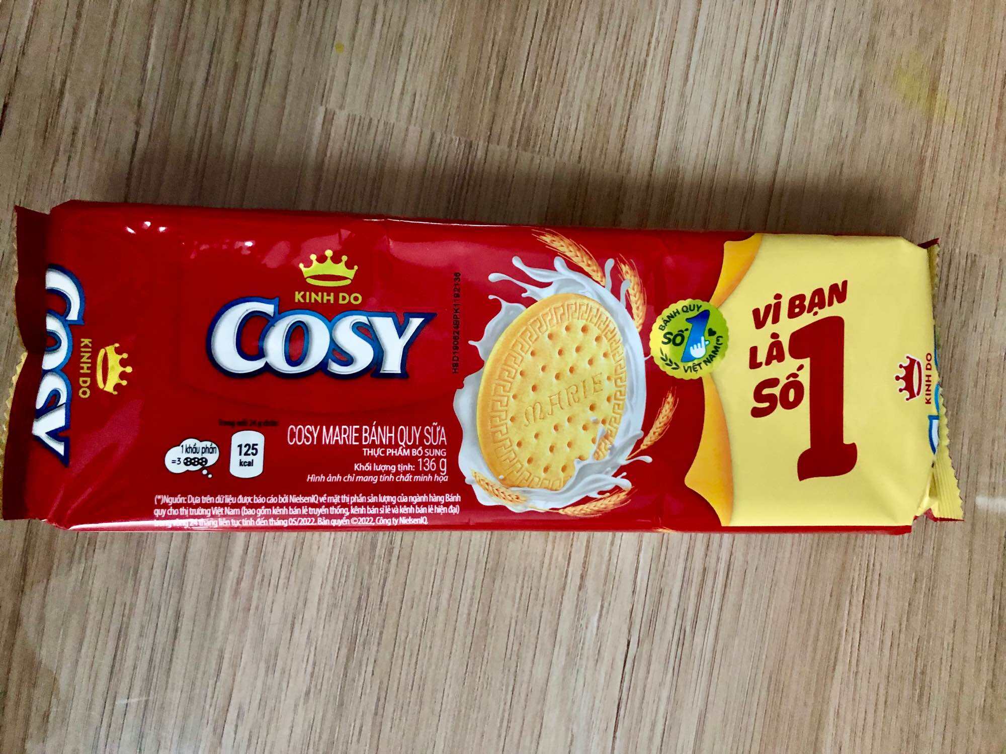 Bánb Kinh Đô Cosy Marie quy sữa 136g
