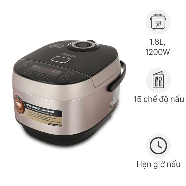 Nồi cơm điện cao tần sunhouse mama 1.8 lít shd8959 hàng new chính hãng - bh chính hãng 1 năm
