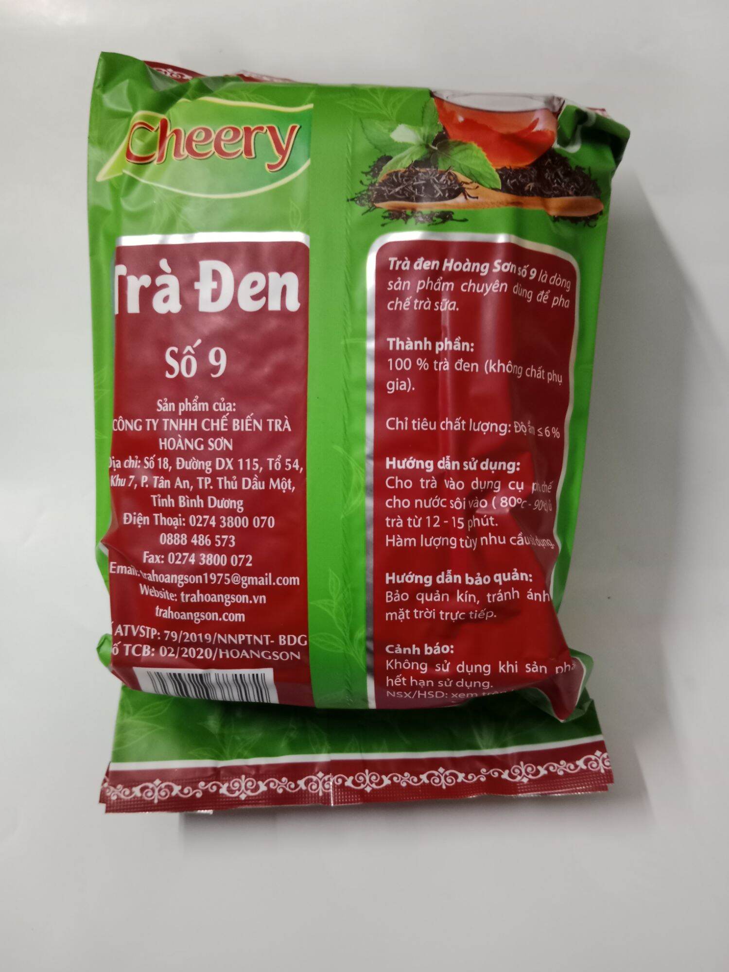 [Hàng Tết 2026] Trà đen số 9 Hoàng Sơn 500g.