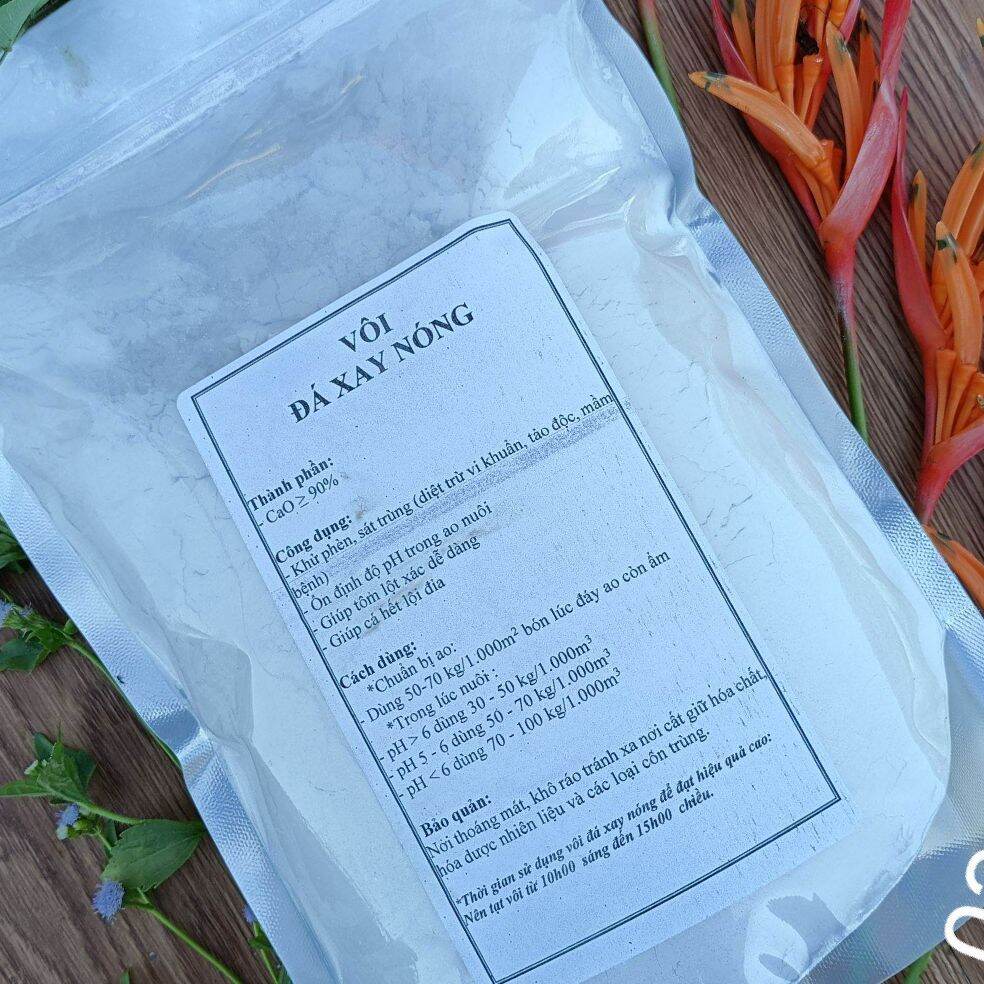 [HCM]VÔI ĐÁ XOAY NÓNG CHUYÊN XỬ LÝ NƯỚC BỊ NHIỄM PHÈN 3KG