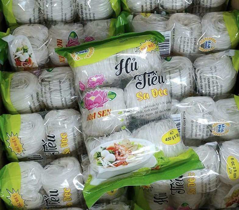 Hủ Tiếu Khô Sadec Loại Đặc Biệt Gói 450g