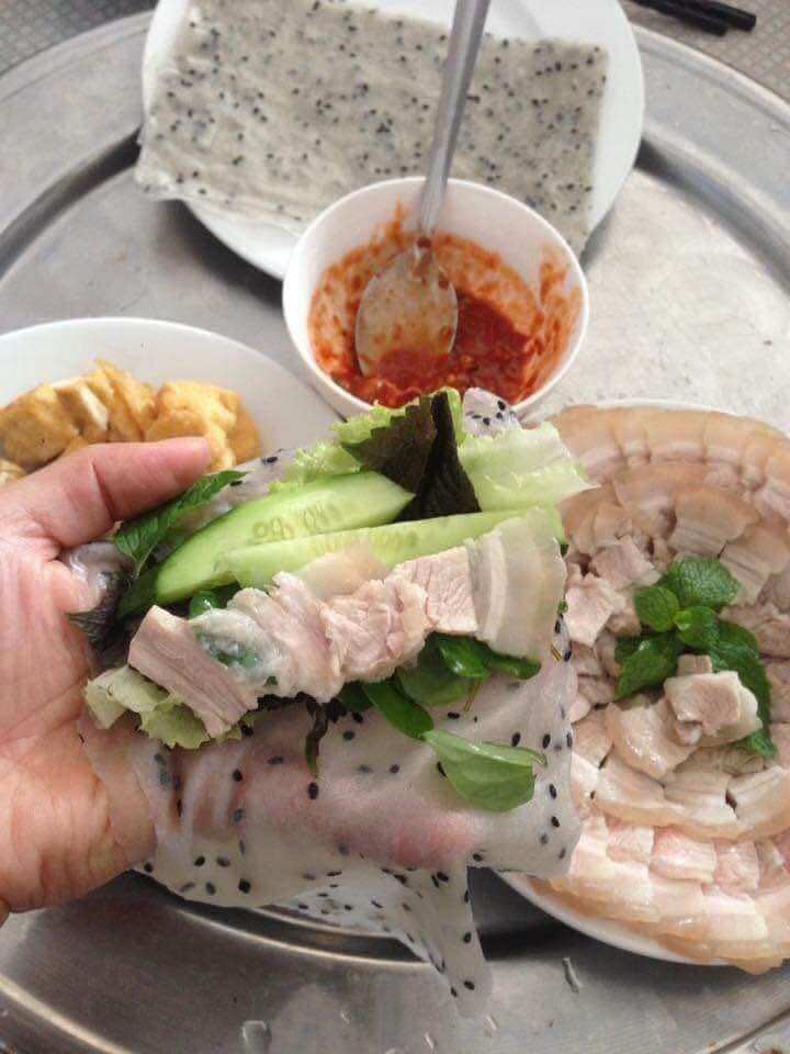 [HCM]Bánh tráng mè đen Phan Rang (nặng 2.0 kg gồm 100 bánh)