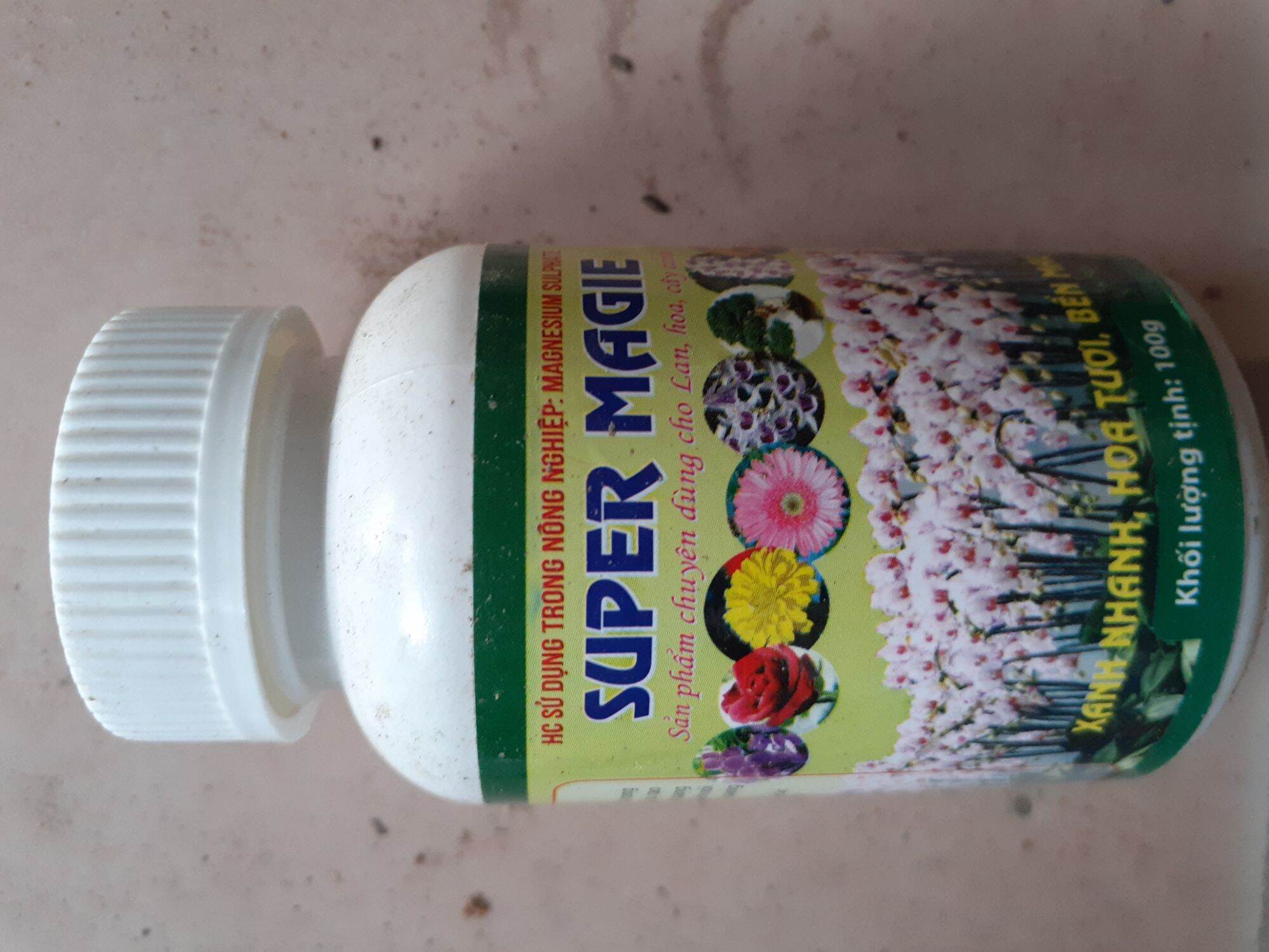 Phân bón siêu magie- super magie lọ 100gr