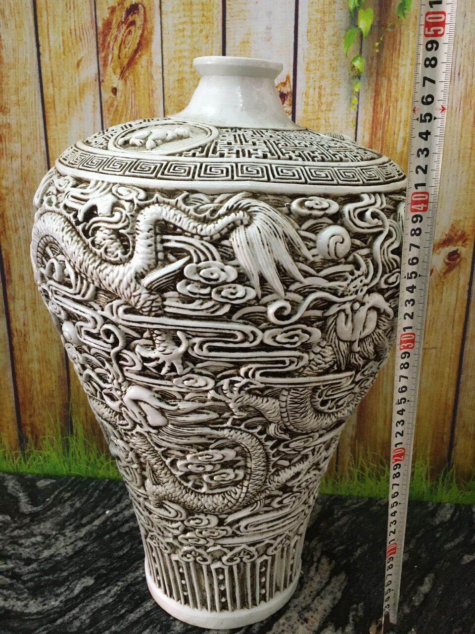 Bình sứ bạch định (N2.LA)