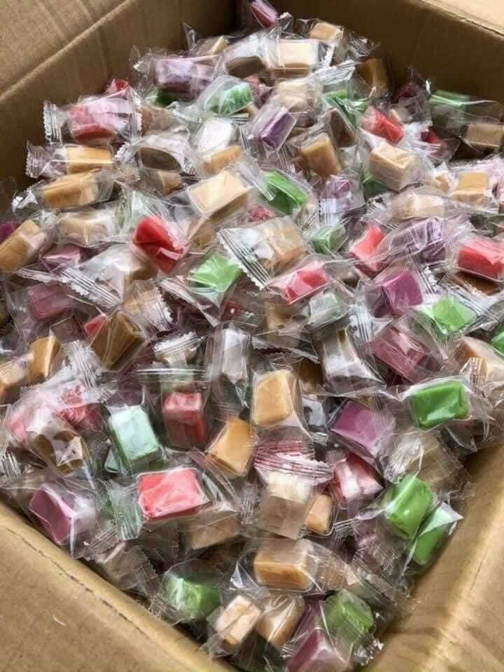 100g kẹo dừa sáp 7 màu