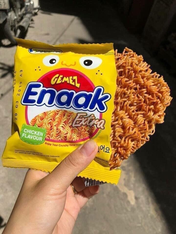 Mì enaak vàng 18k/ 3 gói