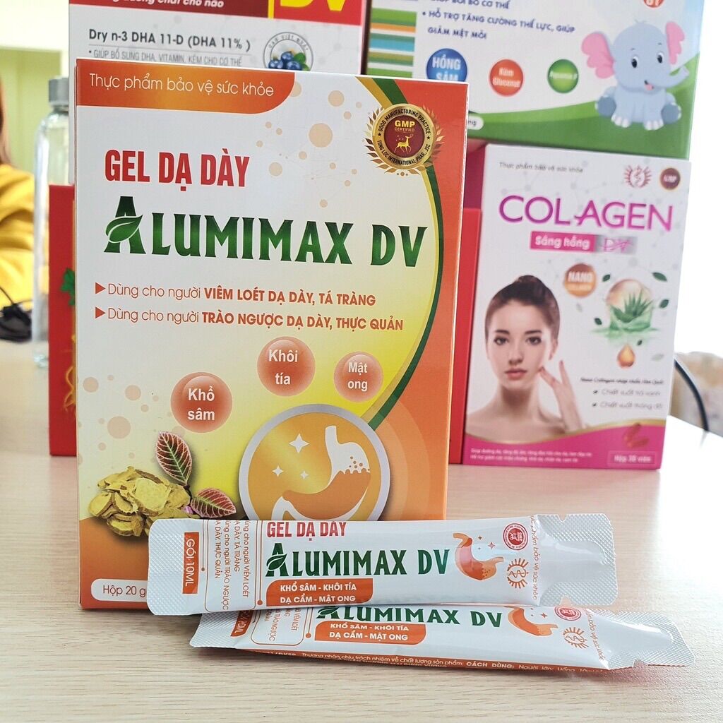 Gel dạ dày hỗ trợ giảm triệu trứng trào ngược, đau dạ dày