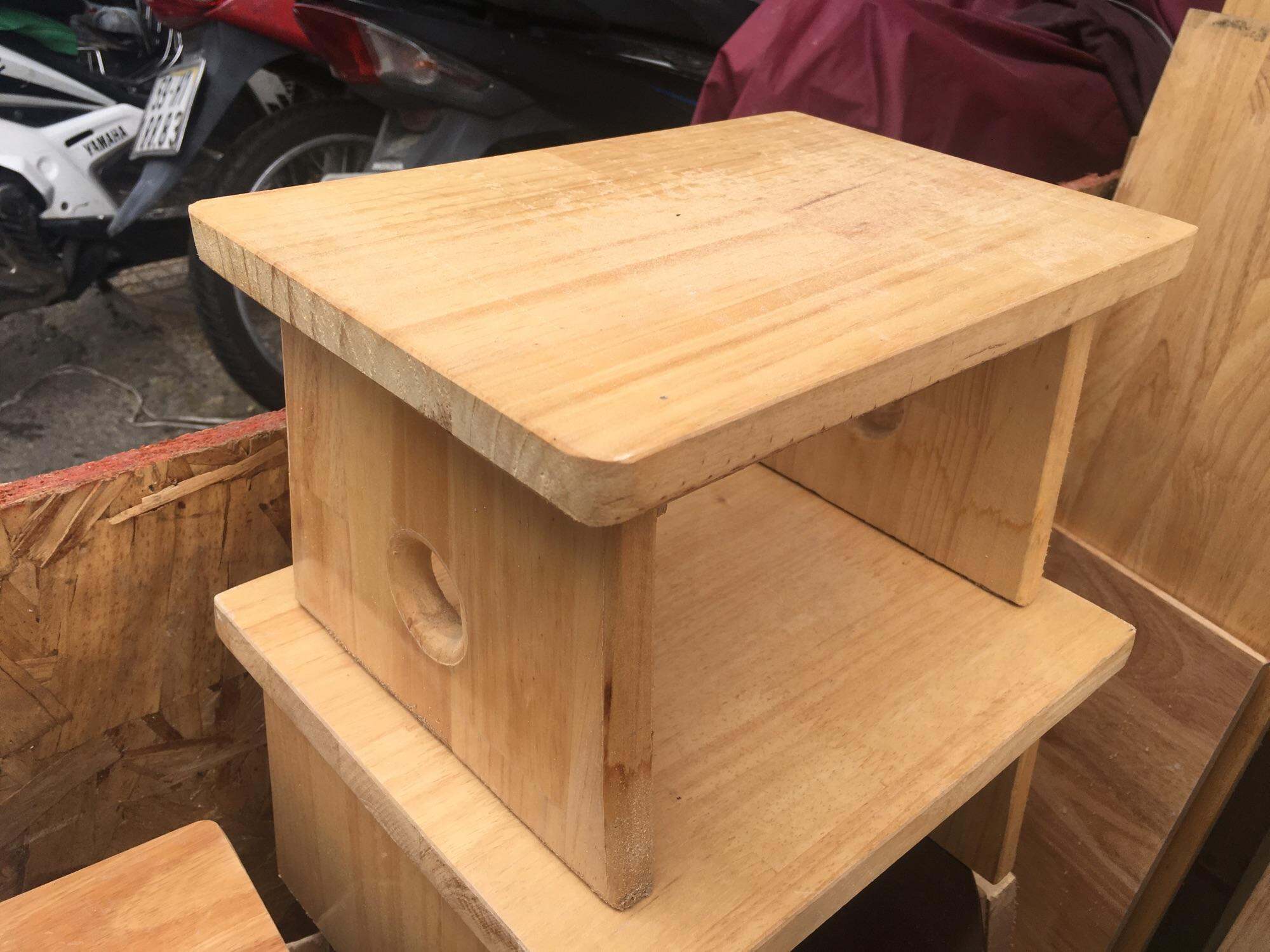 Ghế đẩu gỗ, ghế gỗ nhỏ 20x30cm