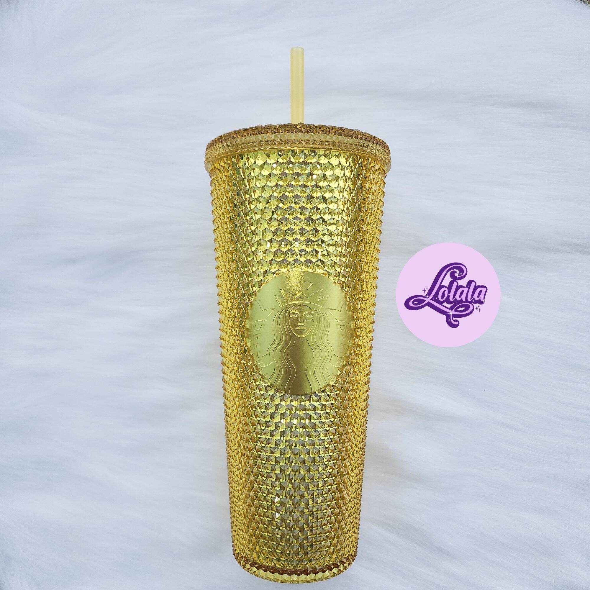 Starbucks Gold Bling Studded China 24oz 710ml