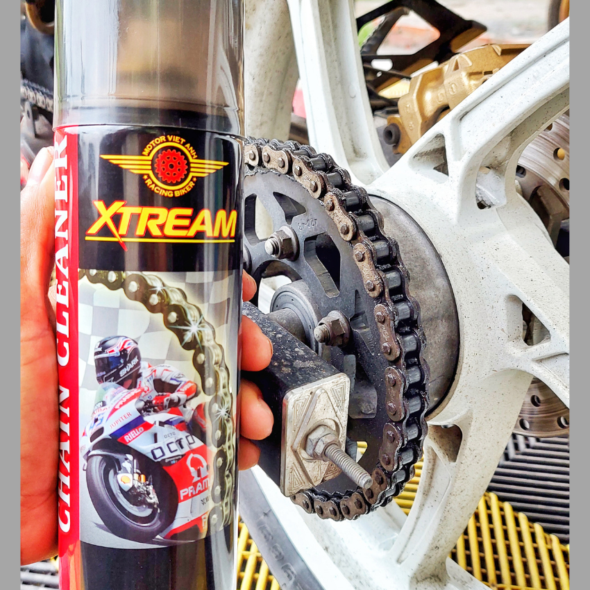 [SẠCH BÓNG] chai xịt vệ sinh sên xe máy XTREAM X1 550ML .