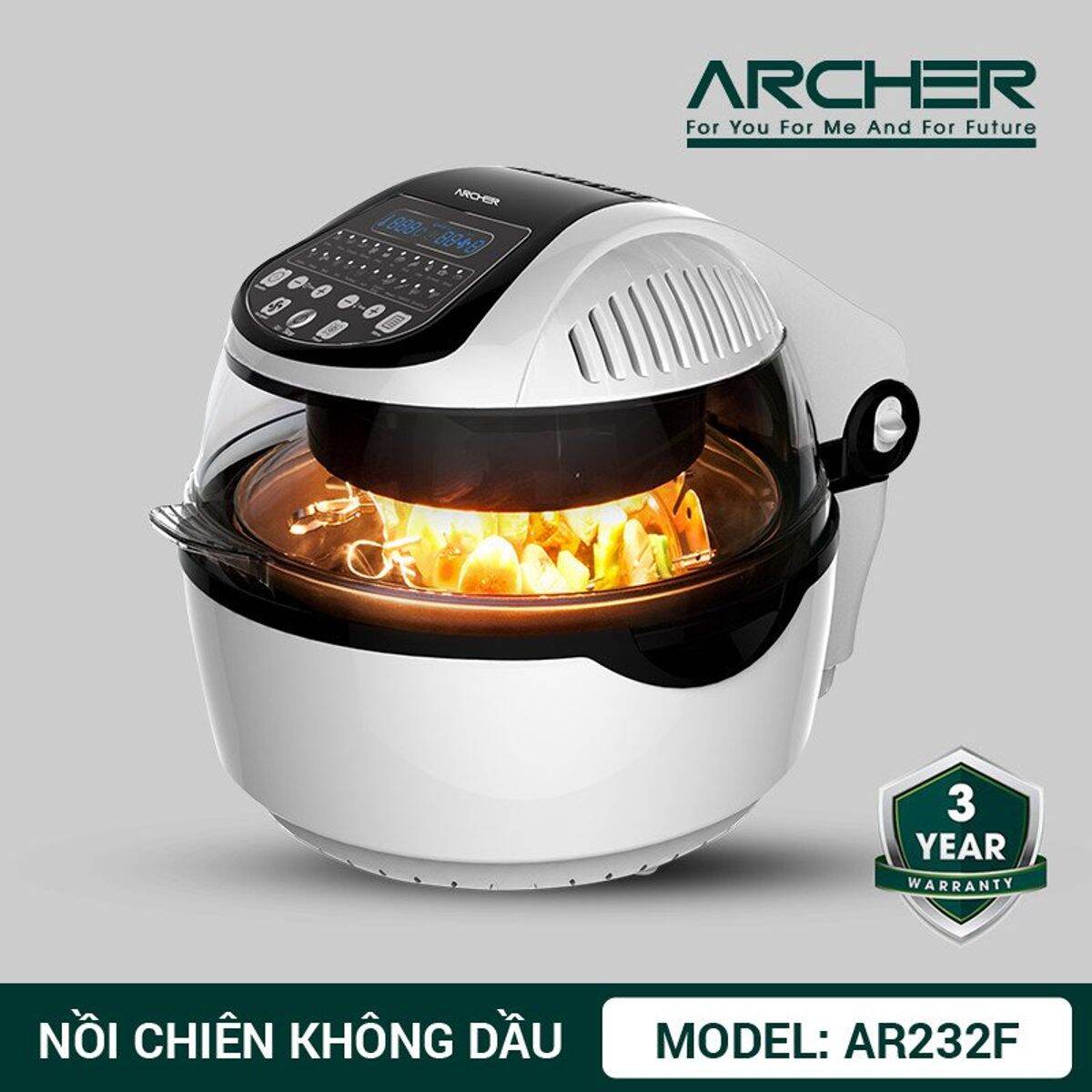 NỒI CHIÊN KHÔNG DẦU AR232F - ARCHER
