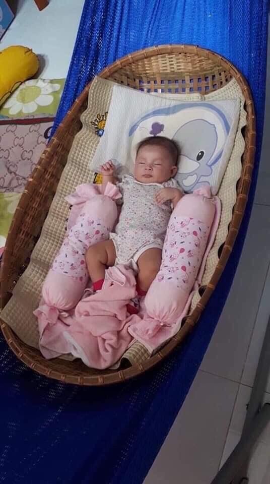 Nôi đặt võng em bé và nệm lót nôi hàng làm kỹ bé yêu ngon giấc