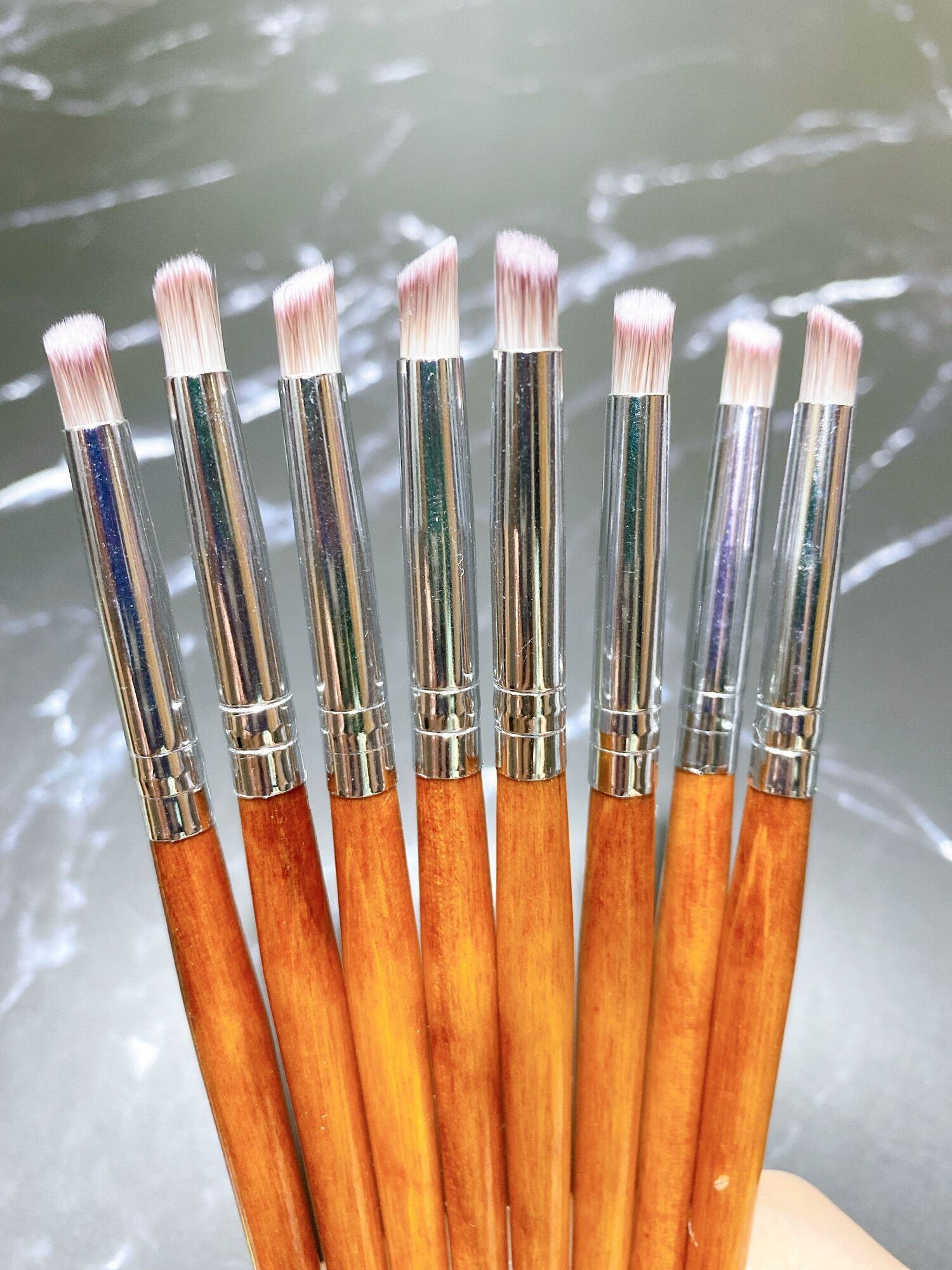 Cọ ombre, cọ dặm nail loại 1 lông mềm