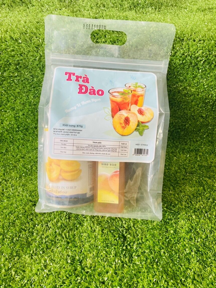 Set nấu trà đào , trà vải