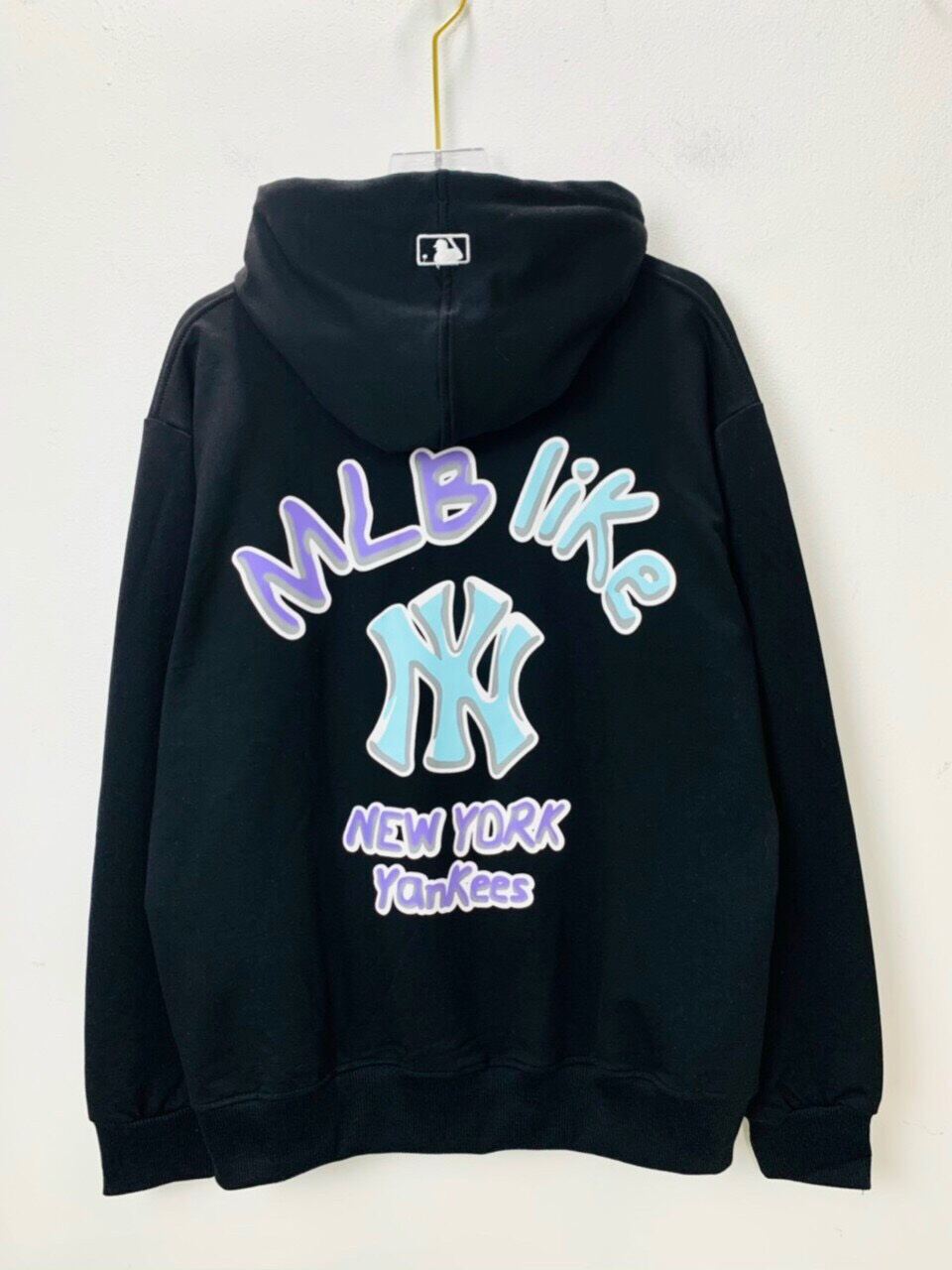 Áo khoác thun cotton MLB