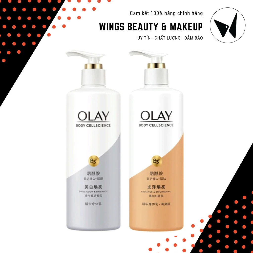 Olay - dưỡng thể trắng da body cellscience b3+ vitamin c