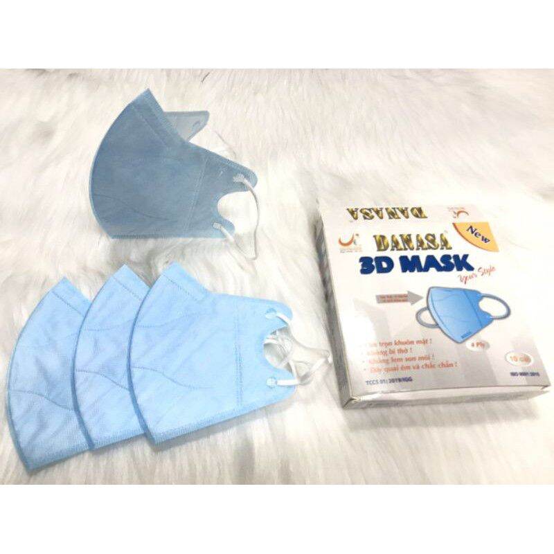 Combo 10 hộp khẩu trang Danasa