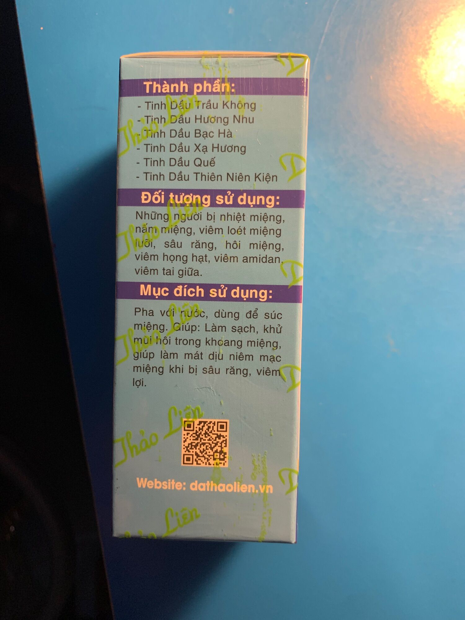 Tinh dầu Dạ Thảo Liên_ Tinh dầu Răng miệng, Dạ Thảo Liên 20ml