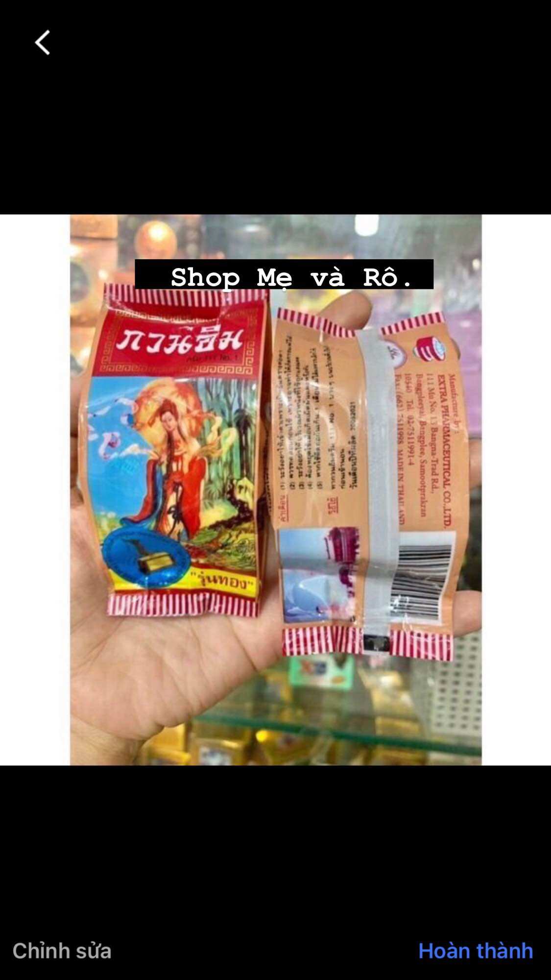 Kem xâm cô tiên Thái Lan