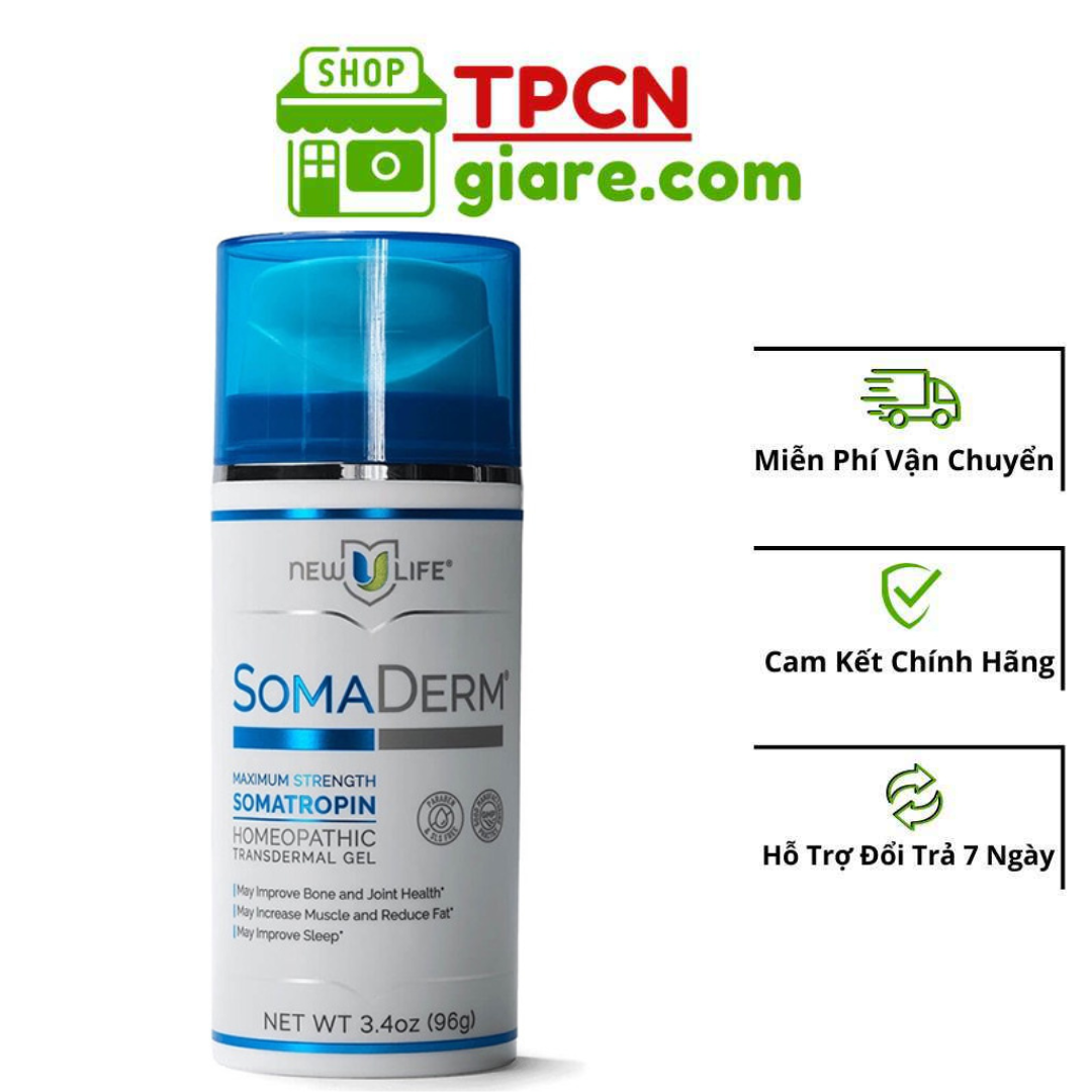 Somaderm Gel New U Life hỗ trợ cho xương khớp 96gr chai