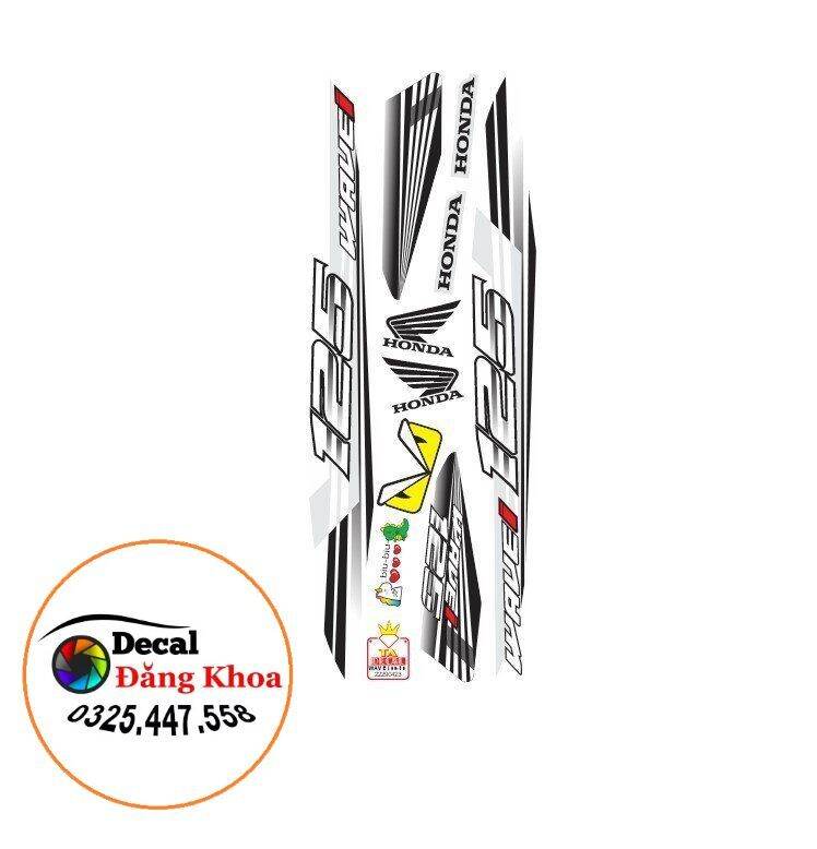 Tem xe WAVE 100 mẫu số 125i mới