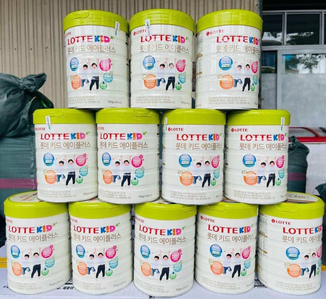 SỮA BÒ LOTTE KID A+ 760G