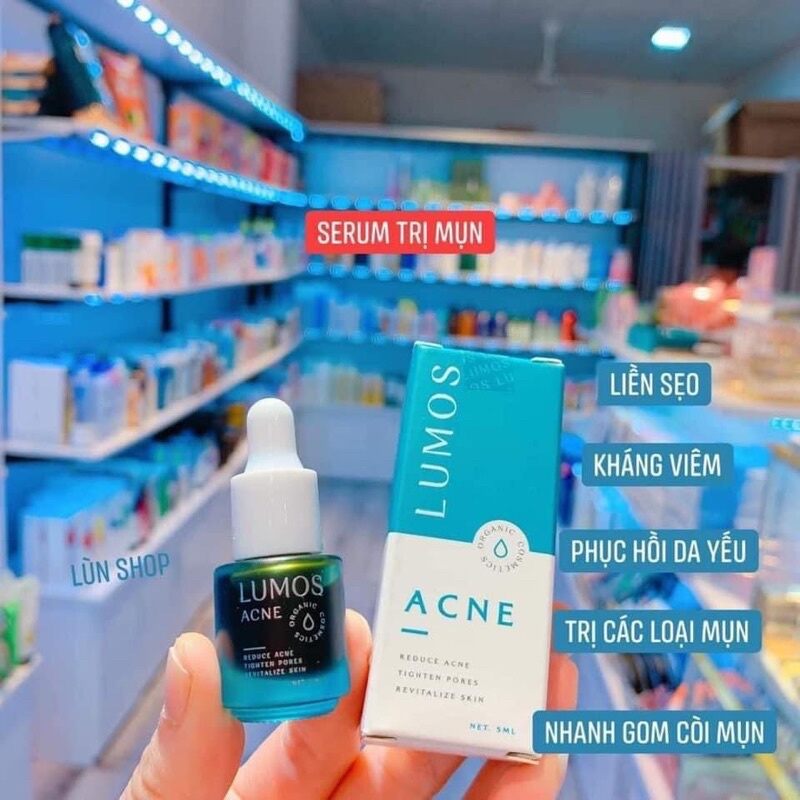Serum Lumos Acne Chuyên Cho Da Mụn thu nhỏ lỗ chân lông