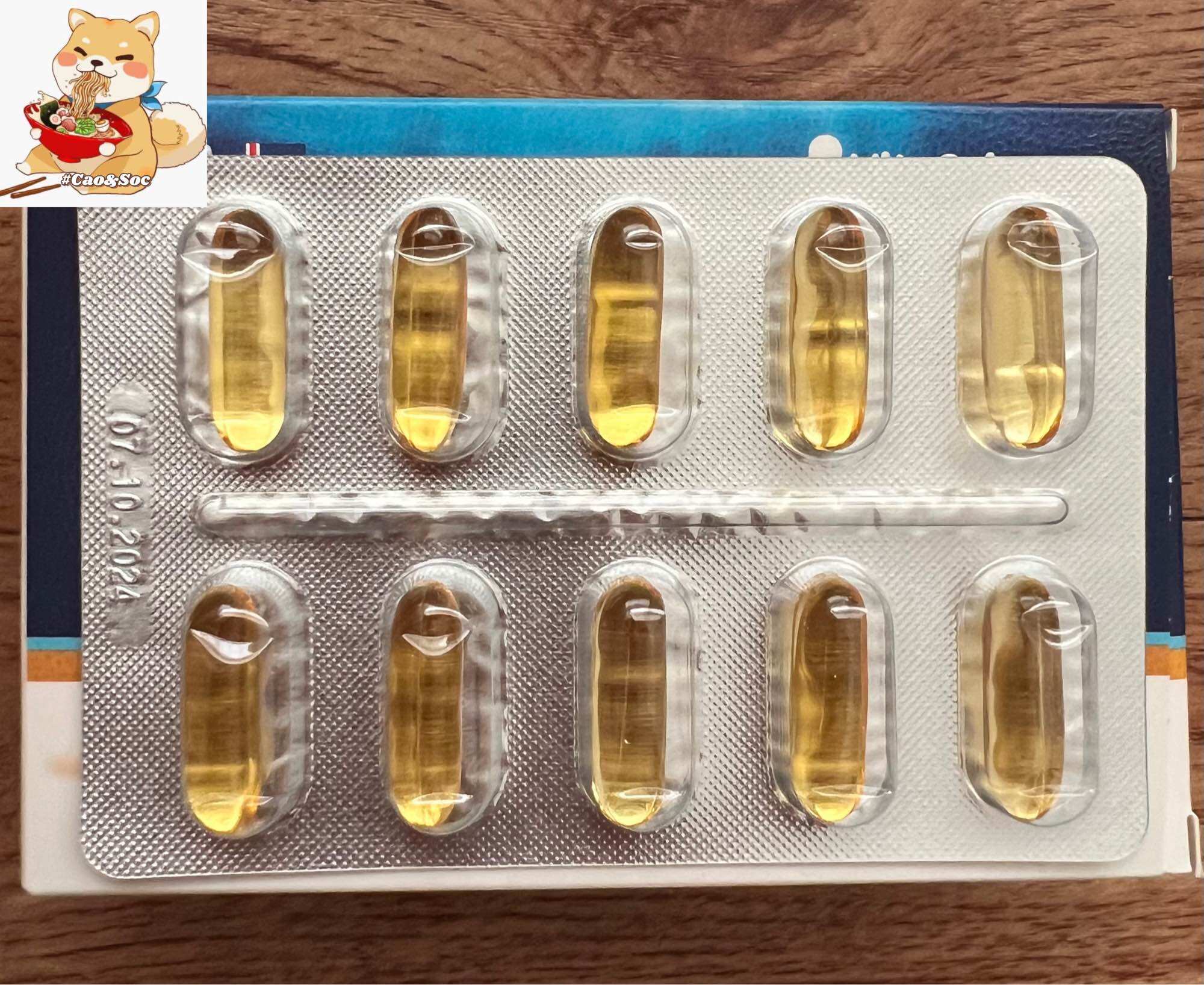 Omega3 1000mg (Nga) – Dinh Dưỡng Thiết Yếu Cho Sức Khỏe Toàn Diện