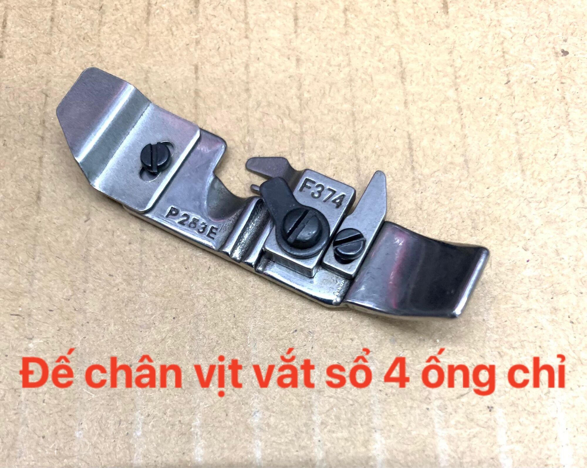 Đế chân vịt máy vắt sổ 4 chỉ