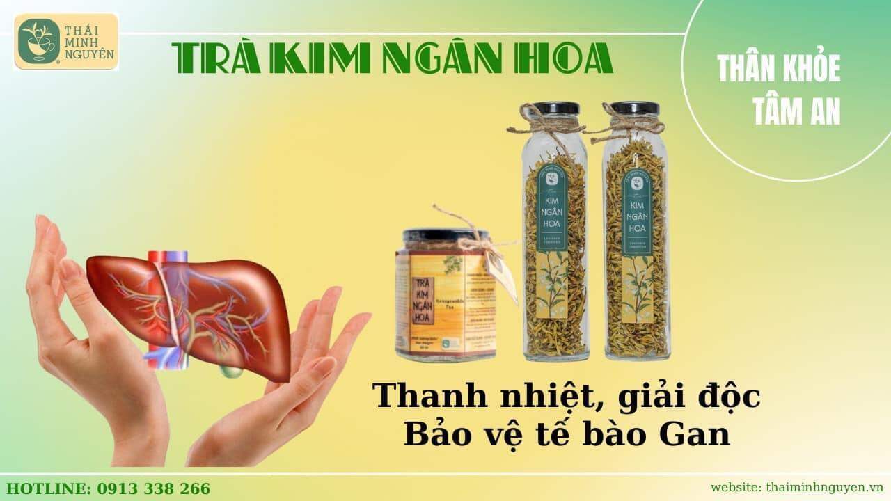 Trà kim ngân hoa chai 30g