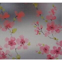 Combo 3 mét Decal dán kính có keo sẵn khổ rộng 45cm hoa đào