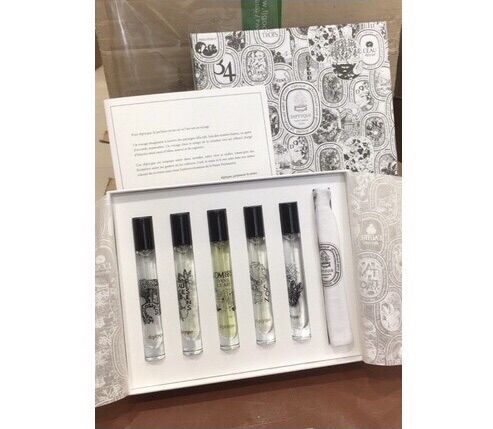 Hót Sét nước hoa Diptyque gồm 5 mùi top của hãng , mỗi ống 7, 5 ml