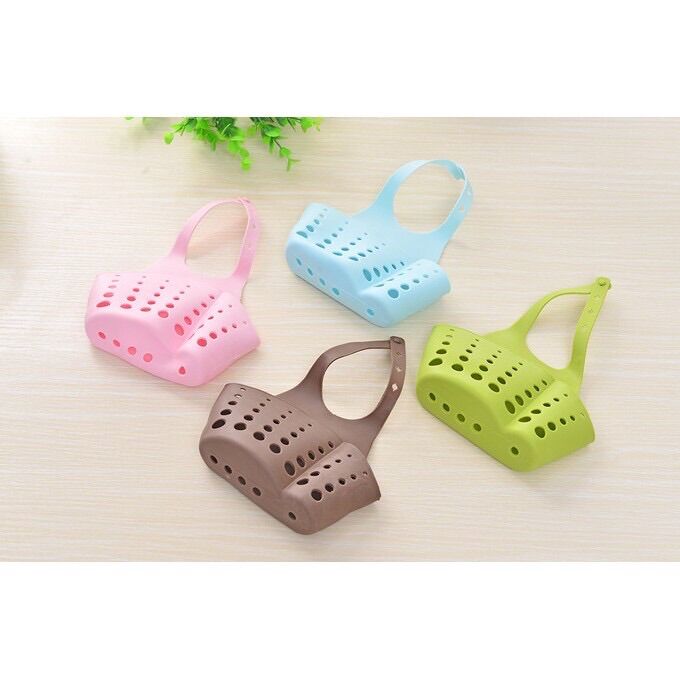 Giỏ Treo Đồ Đa Năng nhựa dẻo ( Màu Ngẫu Nhiên)
