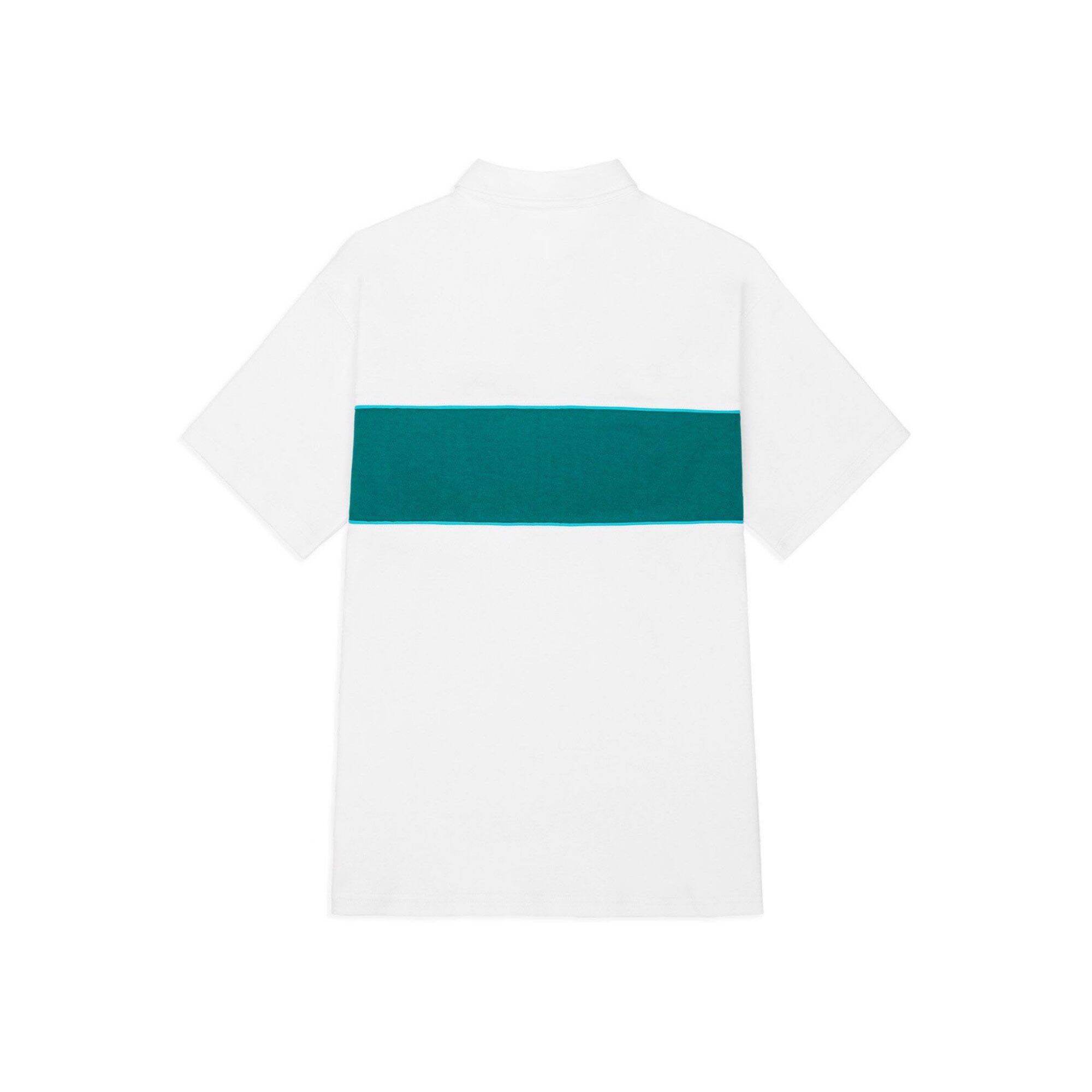 POLO LEVENTS STRIPE WHITE/BLACK