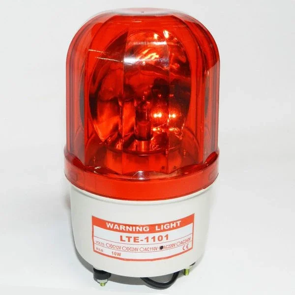 Đèn cảnh báo công trình, đèn led xoay cảnh báo tín hiệu TLE - 1101 điện 220V
