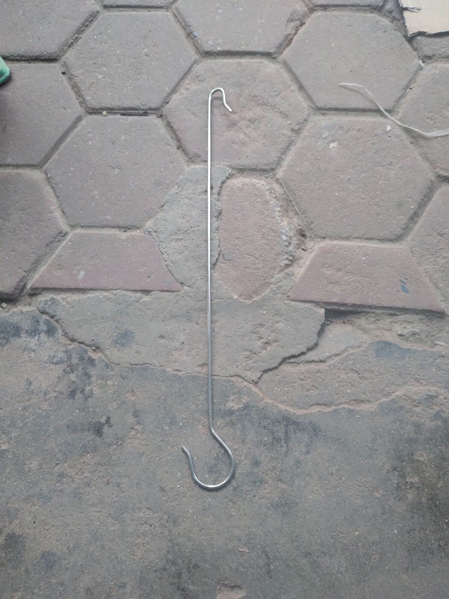 Bộ 5 móc nối inox dài 90cm treo lan, cây cảnh