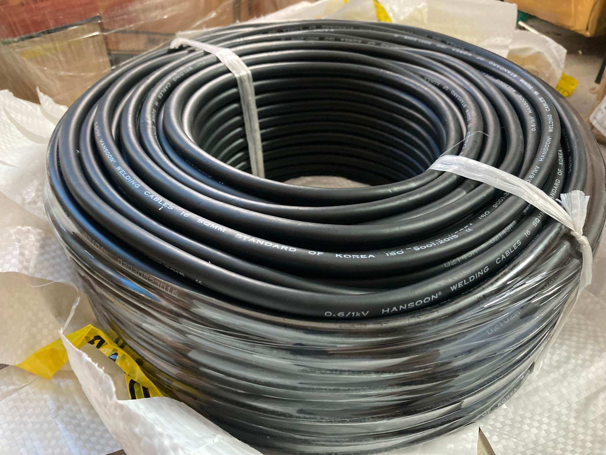( 5m) Dây Cáp Hàn 16mm,25mm lõi đồng 100%