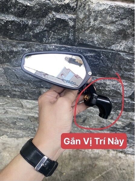 Chân Kiếng Xéo 3D Gắn Mọi Loại Xe Phổ Thông