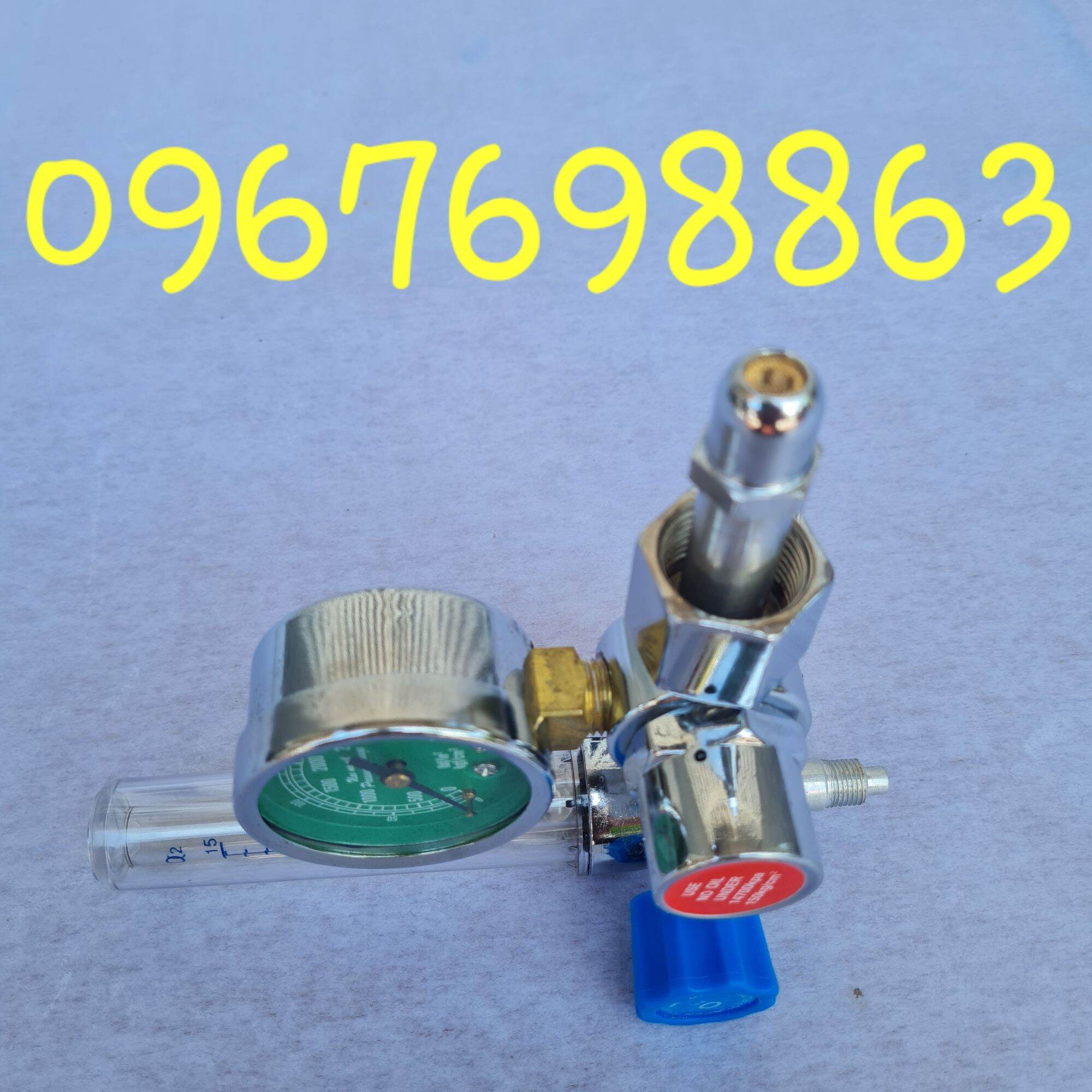 ( Sẵn Hàng ) Đồng Hồ Argon Lắp Cho Bình Khí Argon