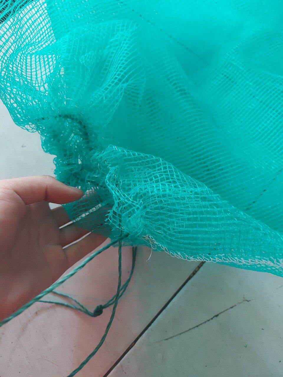 túi lưới đựng cá, ếch, lươn, trạch.....kích thước 40cm x 80cm