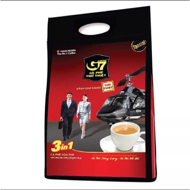 Cà phê g7 320gr, 20 gói/ bịch