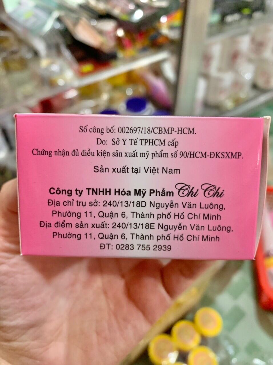 1 Jar of Chi Chi Skin Whitening Cream, 20g (Genuine Vietnamese Product)