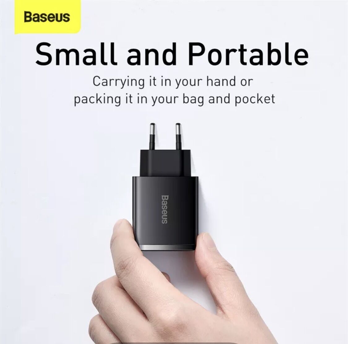 Củ sạc nhanh 30W Baseus 3 cổng TypeC/ USB hỗ trợ QC4.0/PD3.0