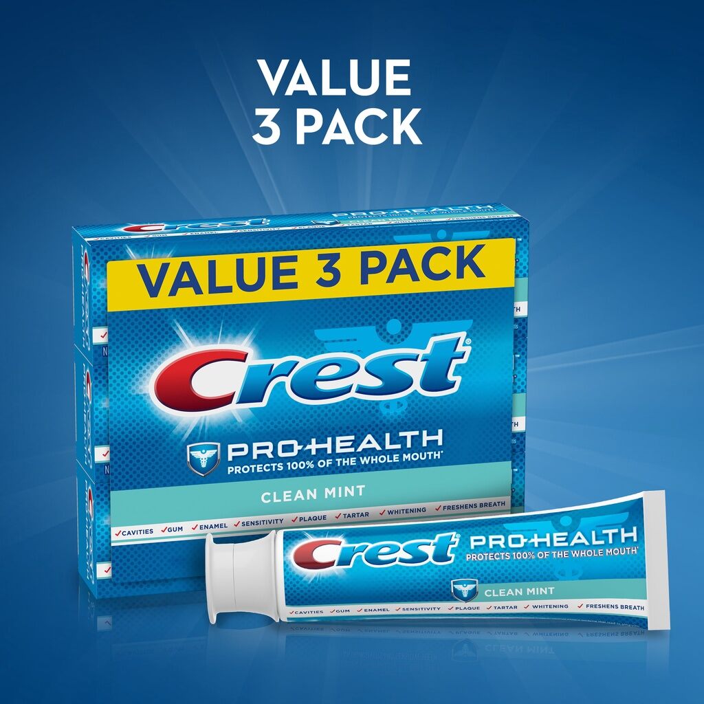 Kem đánh răng Crest Pro-Health (Clean Mint) 130g