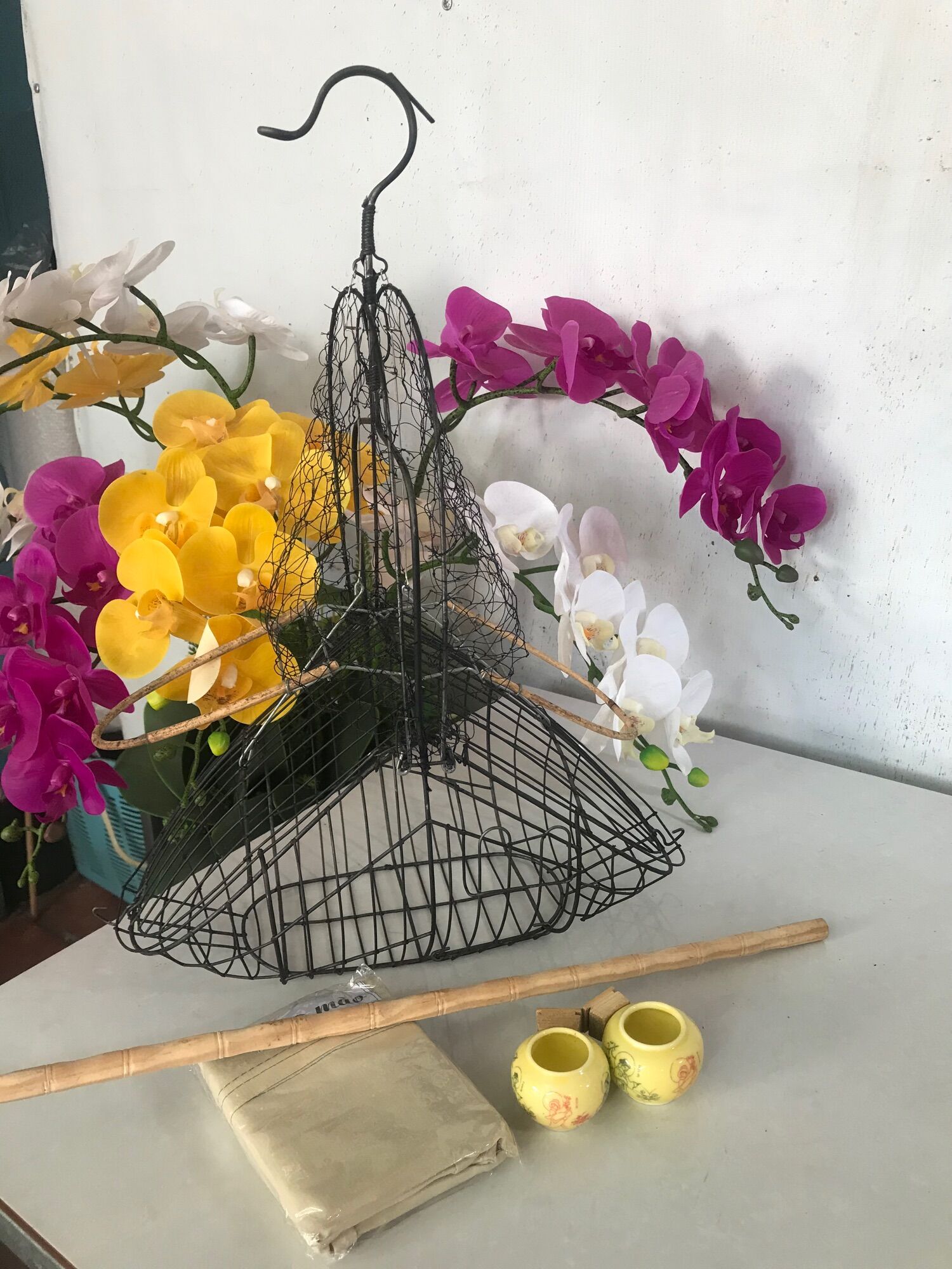 Lồng bẫy chim chào mào ( Combo full phụ kiện)